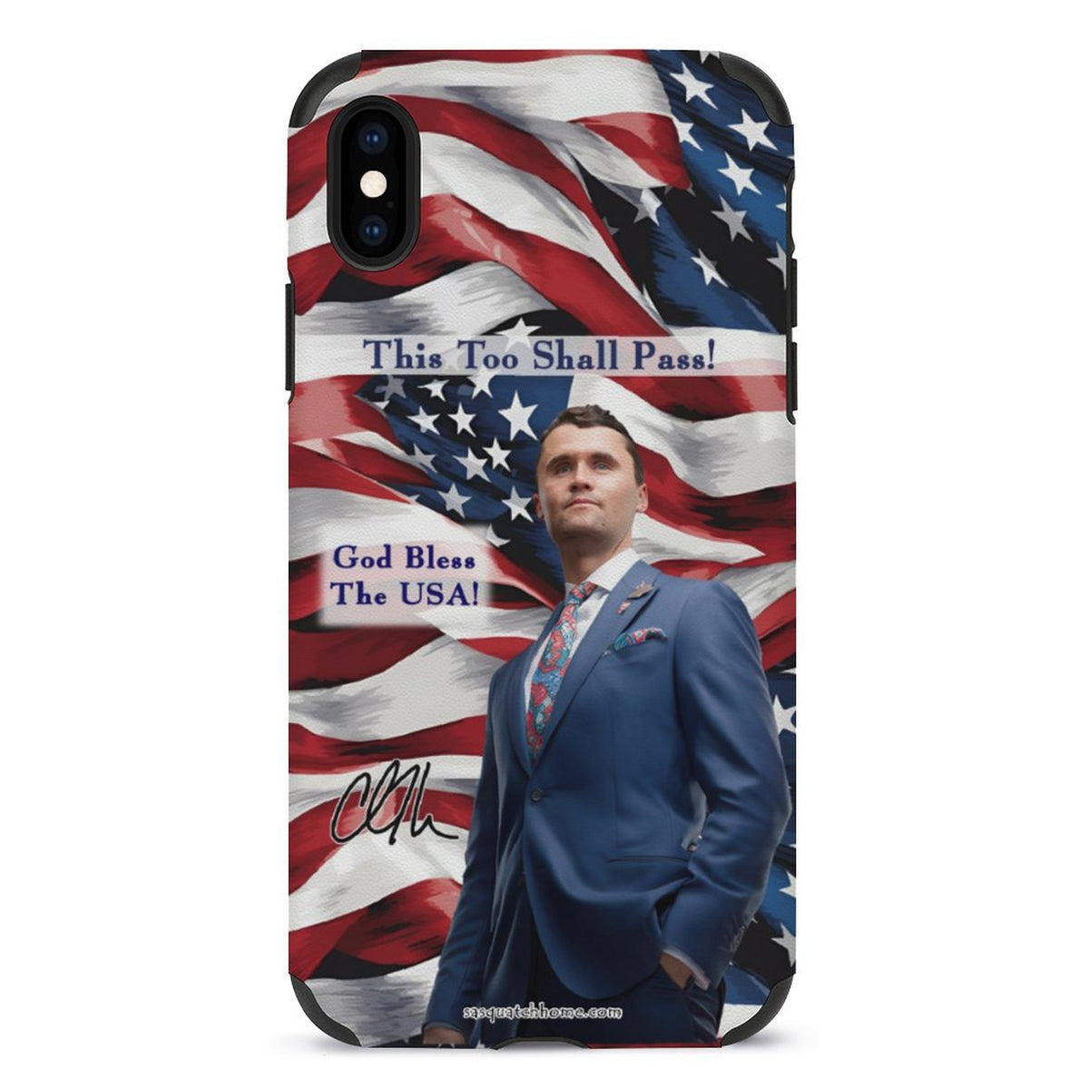 Charlie Kirk Memorial, Microfiber iPhone 11 Series