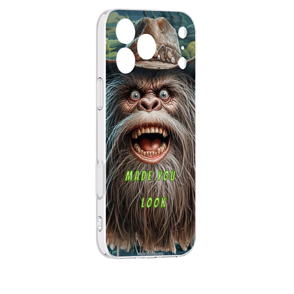 Bigfoot Sasquatch "Made you look", IPhone 17 Series (4 models) TP Cell Mobile Phone Case