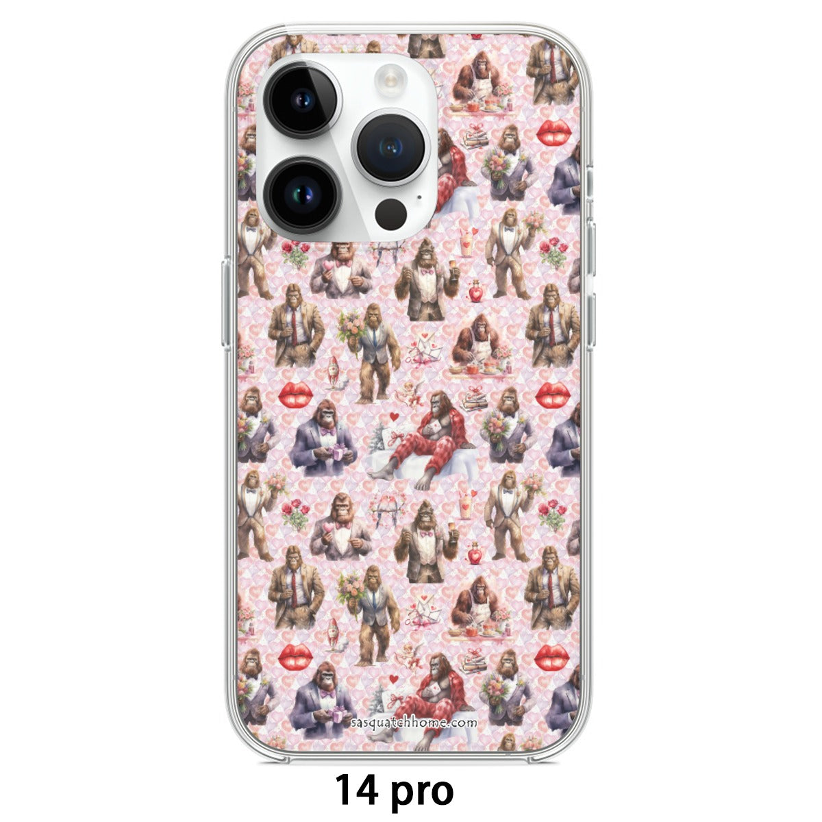 10 Bigfoot Sasquatch Designs, iPhone 14 15 Series Mobile Phone Case