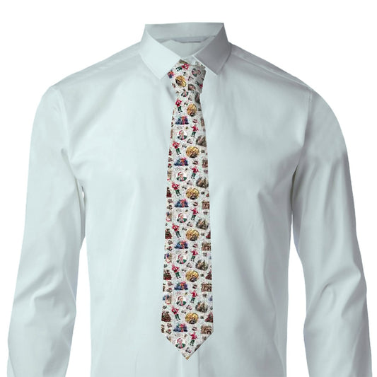 Donald Trump Christmas, Silky Polyester Dapper Neck Tie