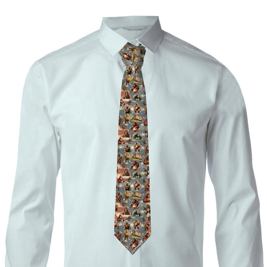 Silky Sasquatch Dapper Neck Ties - Patriotic Maga Dapper Tie 19 Designs!