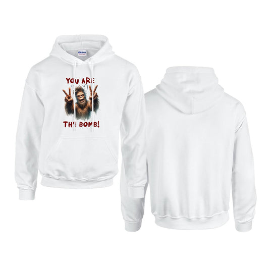 Sasquatch, Bigfoot Design, Gildan 18500 Poly-Cotton Hoodie