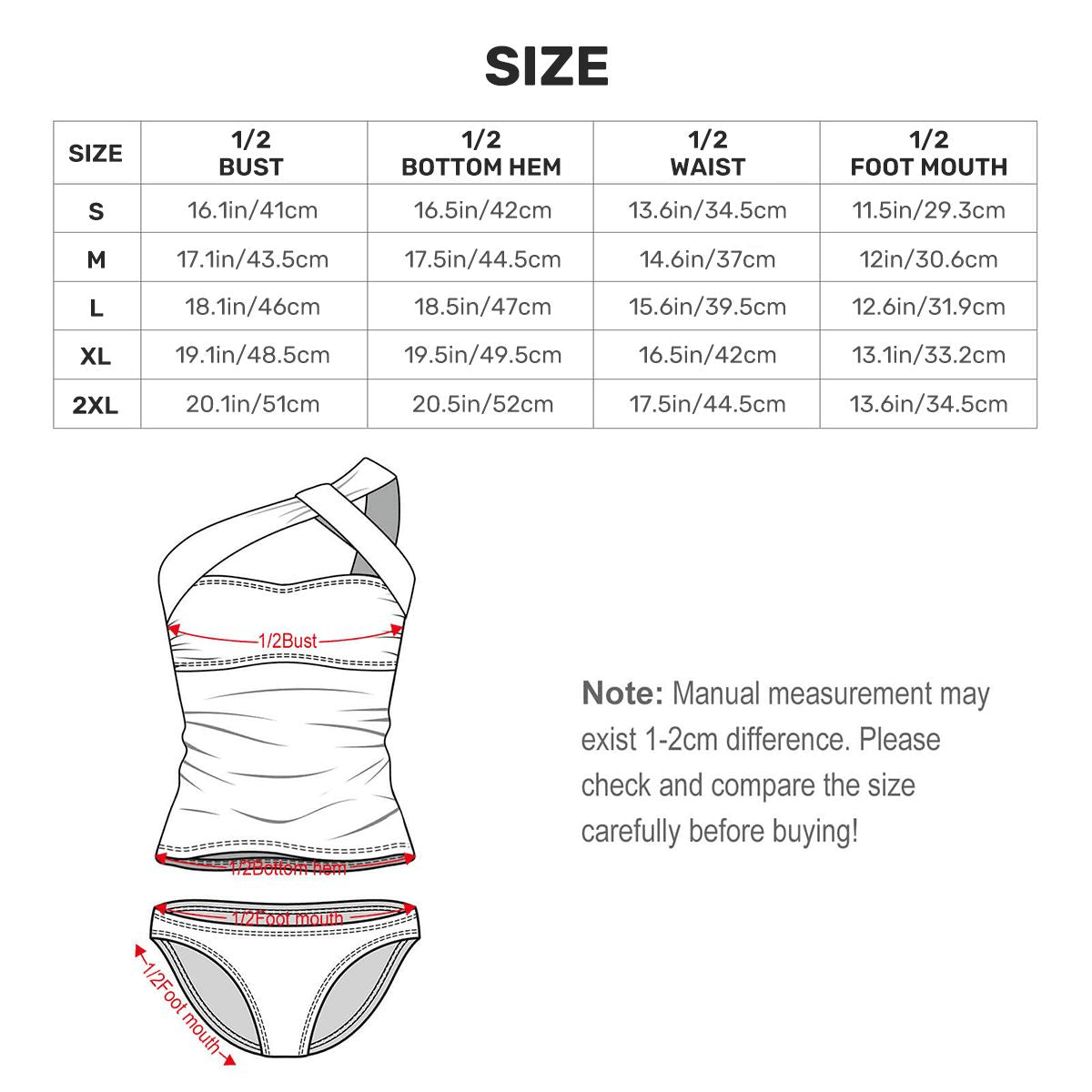 Baby Angel on Bubbles, Women One Shoulder Tankini, Two Piece