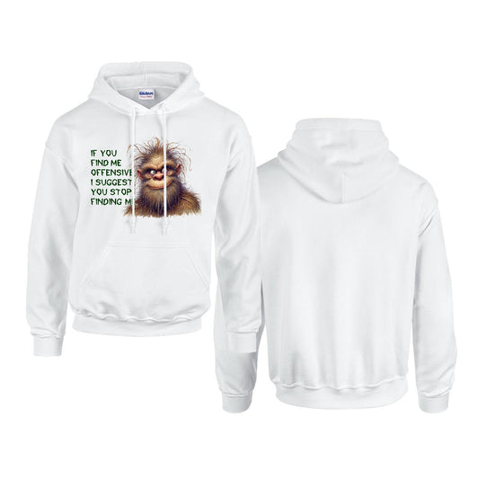 Sasquatch, Bigfoot Design, Gildan 18500 Poly-Cotton Hoodie