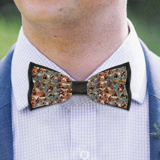 Bigfoot / Sasquatch Designs, Polyester BowTie