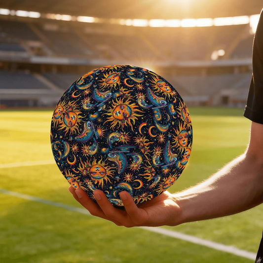 10 Psychedelic Designs, 8.5 Inch Training Soccer Ball