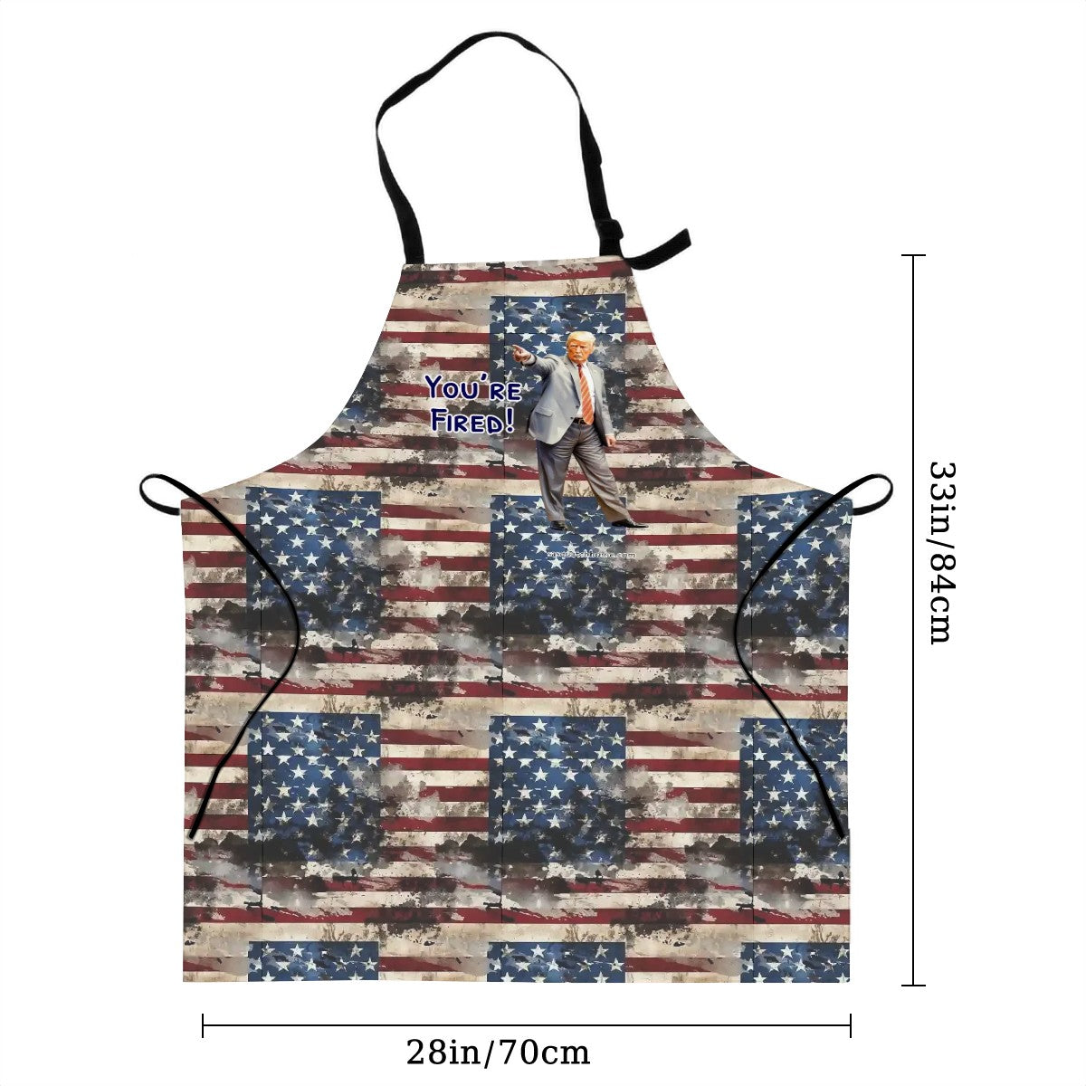 Donald Trump "You're Fired" Waterproof Apron with Pockets