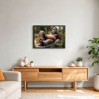 Laid Back Sasquatch 300pcs Horizontal Wooden Jigsaw Puzzles