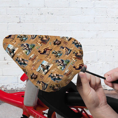 Waterproof Bike Seat Cover - Bigfoot / Sasquatch seat cover