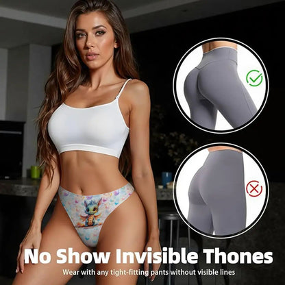 Women’s Polyester Thong, Panties, Underwear - Baby Dragon