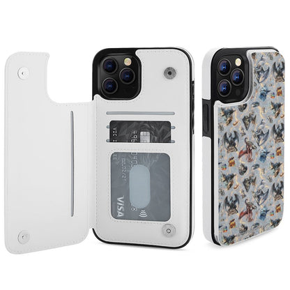 iPhone 12 Series Cell / Mobile phone Flip wallet case - 20 Misc Beautiful Designs