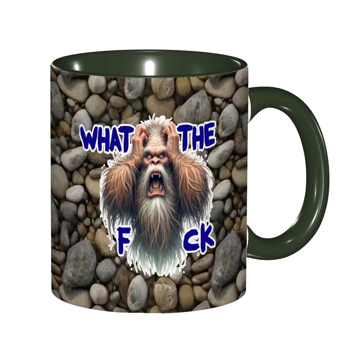 "WTF" Sarcastic Sasquatch Collection 11.2 Oz Ceramic Coffee Mug