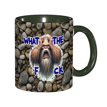 "WTF" Sarcastic Sasquatch Collection 11.2 Oz Ceramic Coffee Mug