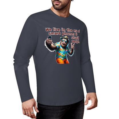 Bigfoot - Sasquatch Cotton Unisex Long Sleeve T-shirt
