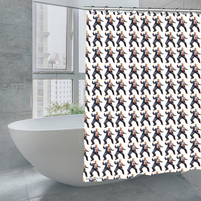 20 Donald Trump Designs, Waterproof Polyester Shower Curtain – Made in the USA – 70.8x70.8”