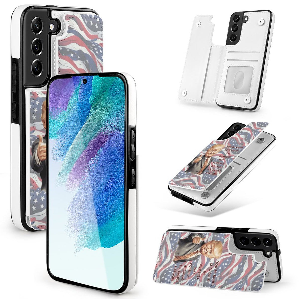 Donald Trump, "You're Right...", Samsung S22 Cell Phone Case / Folding Wallet