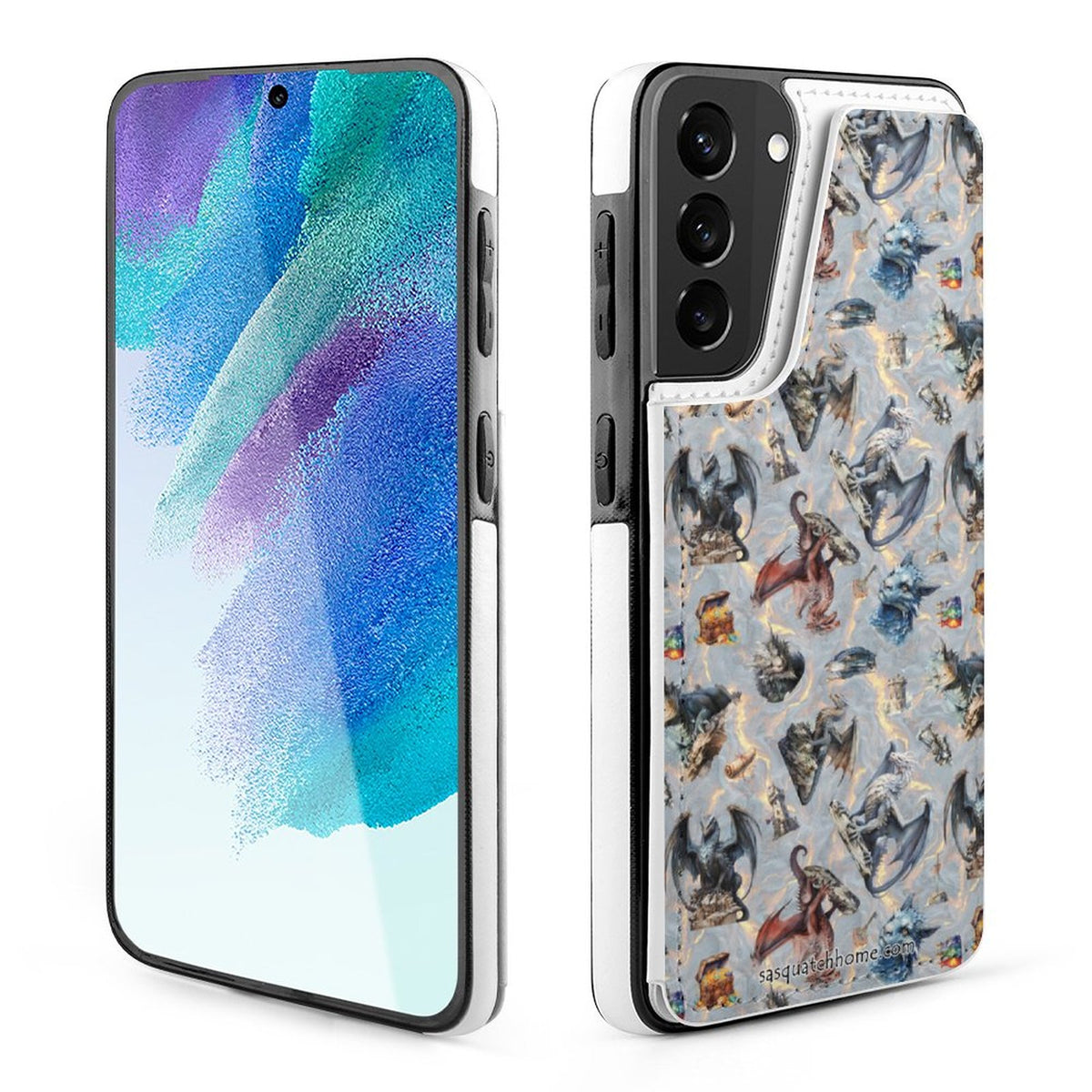 Awesome Designs - Samsung  S21 Ultra, Phone Case / Flip Cover Wallet