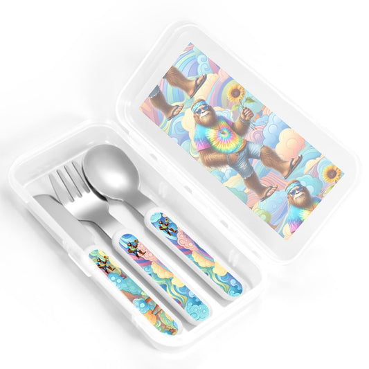 Kids Cutlery Set Straight Handle