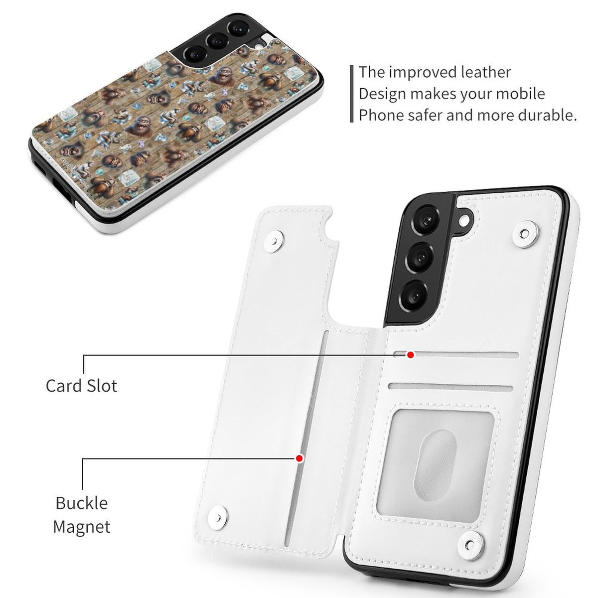 Samsung S22 Cell Phone Case / Folding Wallet