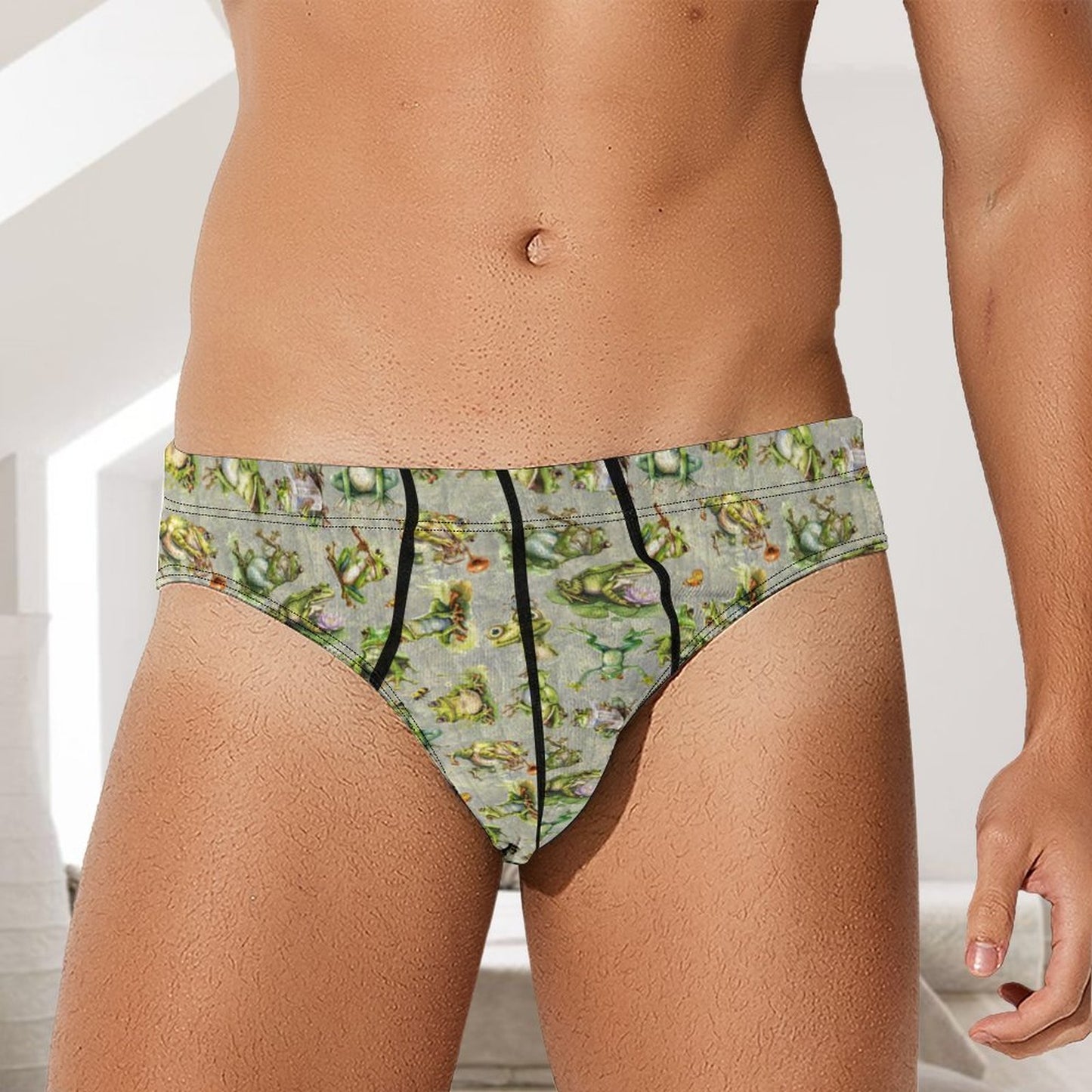 10 Animal Designs, Men’s Silk Briefs Underwear