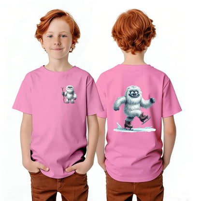 Bigfoot Sasquatch Designs, Kid’s Double Sided Gildan 5000B T Shirt