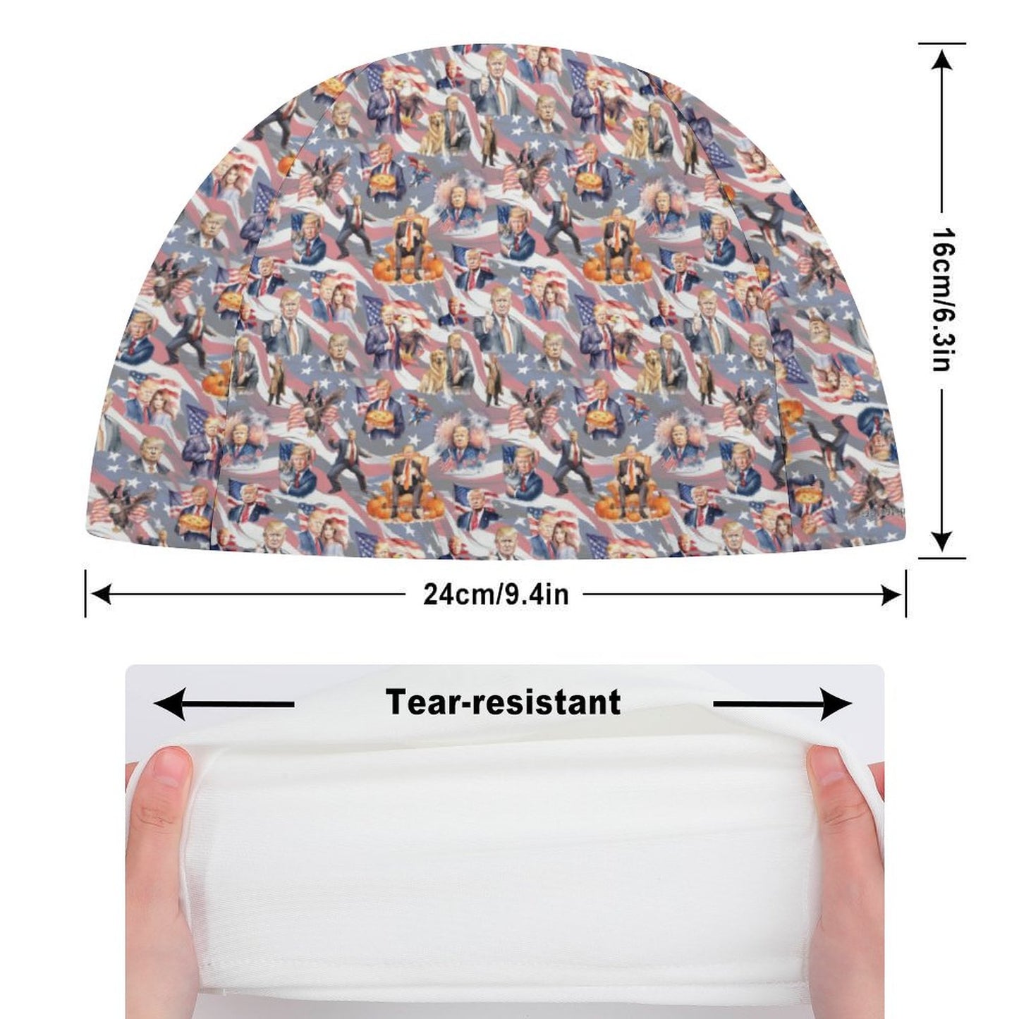20 Donald Trump Designs, Adult Swimming Cap