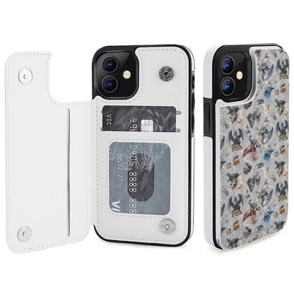 iPhone 12 Series Cell / Mobile phone Flip wallet case - 20 Misc Beautiful Designs