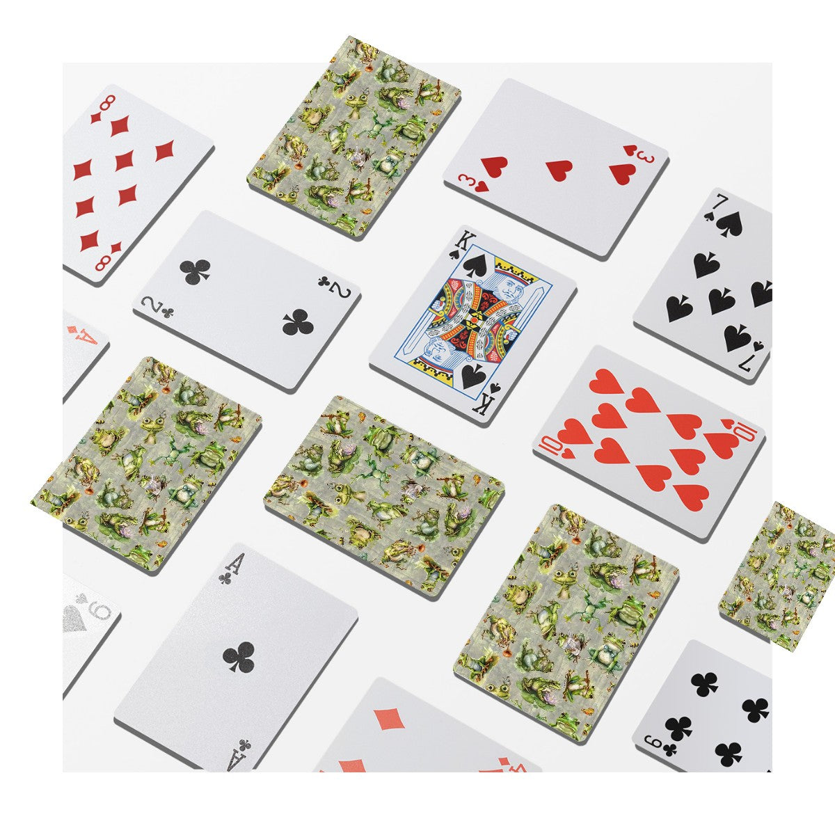 Animal Themed Poker Playing Cards, turtles, cows, pigs, elephants + more