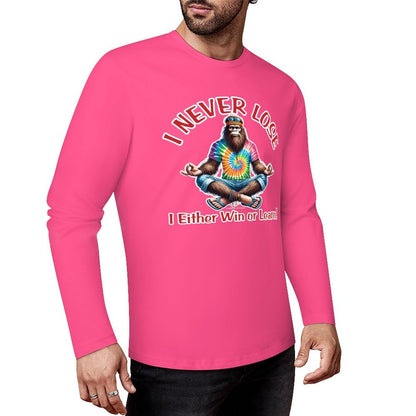Bigfoot - Sasquatch Cotton Unisex Long Sleeve T-shirt