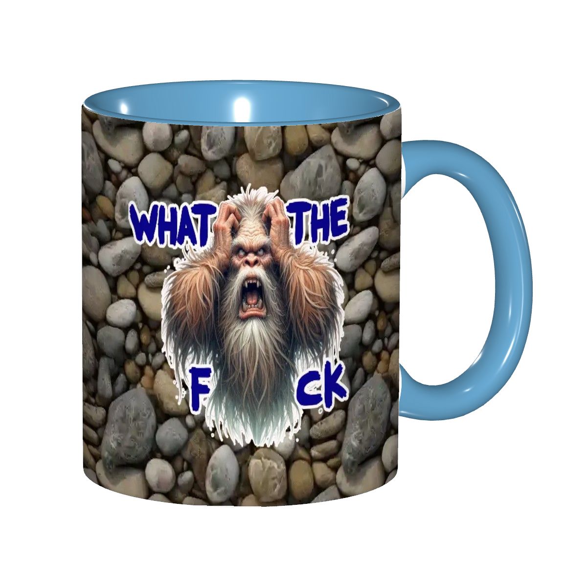 "WTF" Sarcastic Sasquatch Collection 11.2 Oz Ceramic Coffee Mug