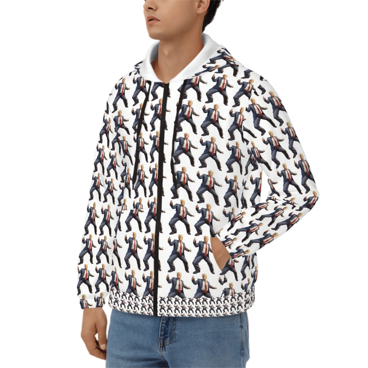 20 Donald Trump Designs, Adult Zip Up Hoodie