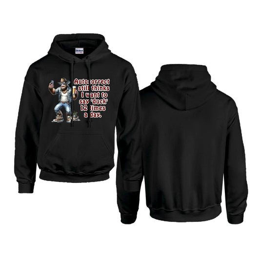 Sasquatch, Bigfoot Design, Gildan 18500 Poly-Cotton Hoodie