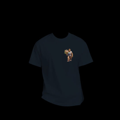 Sarcastic Sasquatch / Bigfoot Short Sleeve T-shirt , 180GSM Cotton