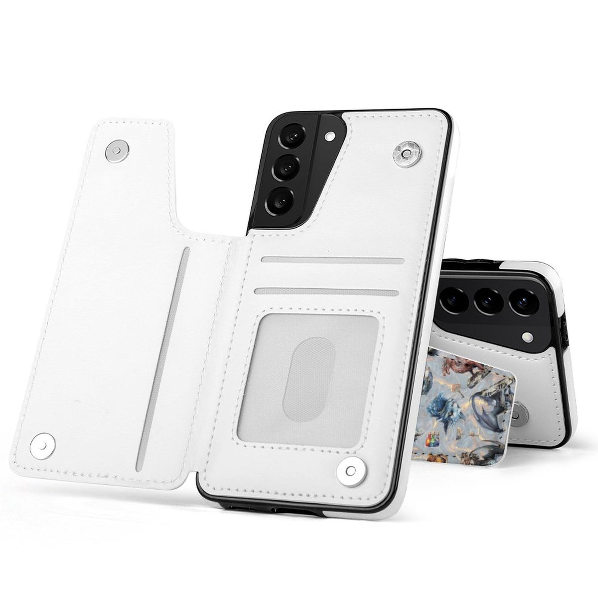 Awesome Designs - Samsung  S21 Ultra, Phone Case / Flip Cover Wallet