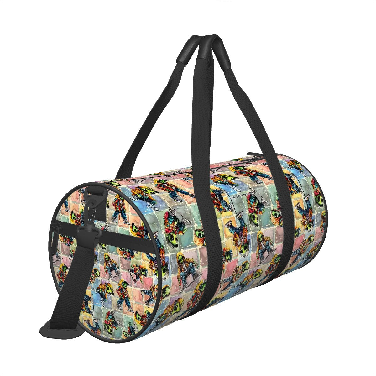 7 Alien Designs, Large Capacity Duffle Bag, Sports Bag, Duffle, Travel Bag