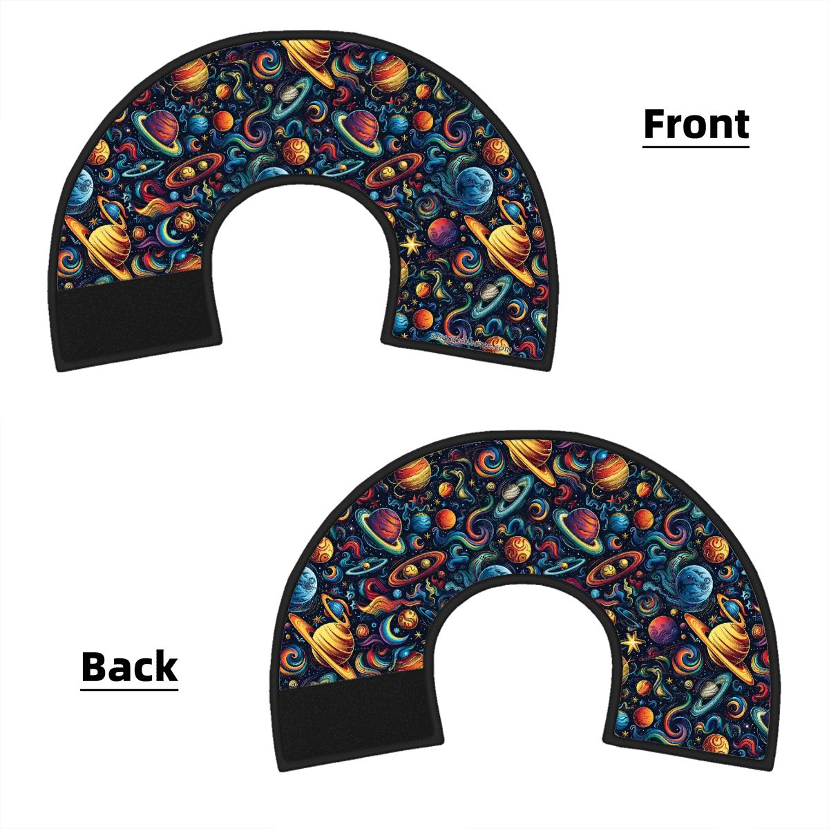 12 Outer Space Designs, Pet Elizabethan, Pet Medical Collar