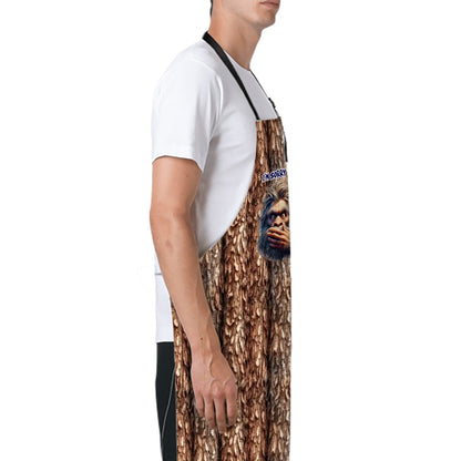 Bigfoot "I'm sorry I called you Ignorant" - Waterproof Apron with Pockets, grilling