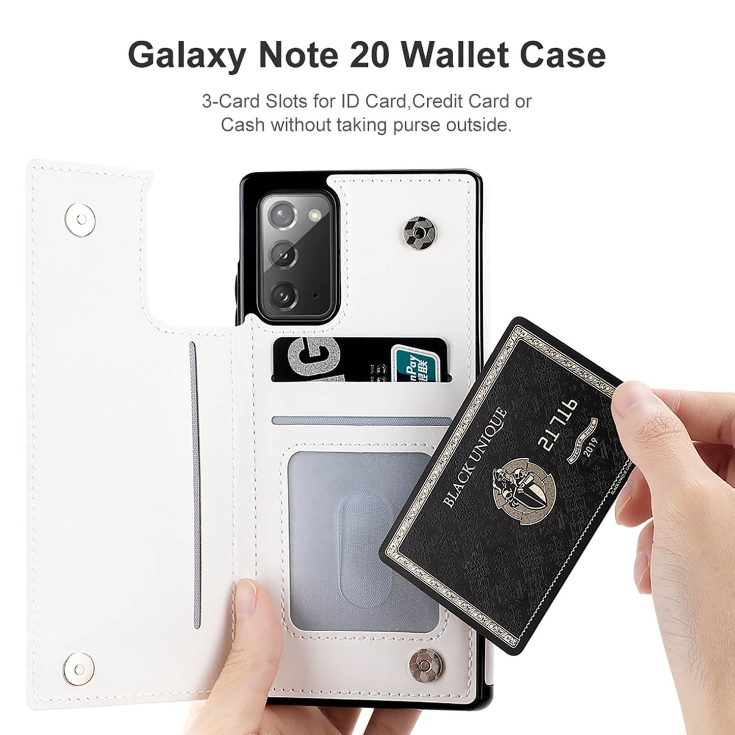 "I'll stop being a douche bag...." Bigfoot, Sasquatch, Samsung Note20 Flip Phone Case, Wallet