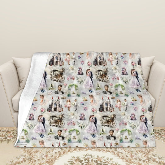 Soft Flannel Blanket - AMAZING DESIGNS - Wedding Blanket, military blanket, 20 Designs!