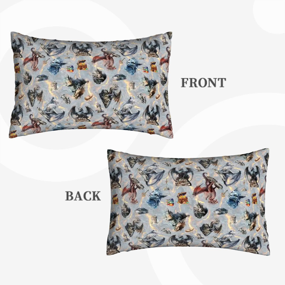 Awesome Unique Double Side Printed Plush Throw Pillow Covers