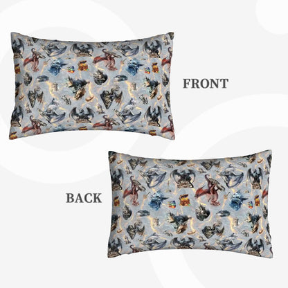 Awesome Unique Double Side Printed Plush Throw Pillow Covers