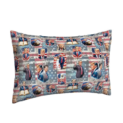 2 Sided Trump Plush Throw Pillow Covers - 20 MAGA Designs