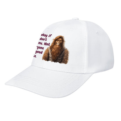 Bigfoot, Sasquatch "It's okay if..", Baseball Cap – 8 Colors