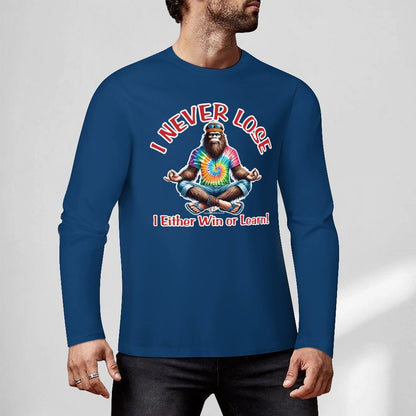Bigfoot - Sasquatch Cotton Unisex Long Sleeve T-shirt