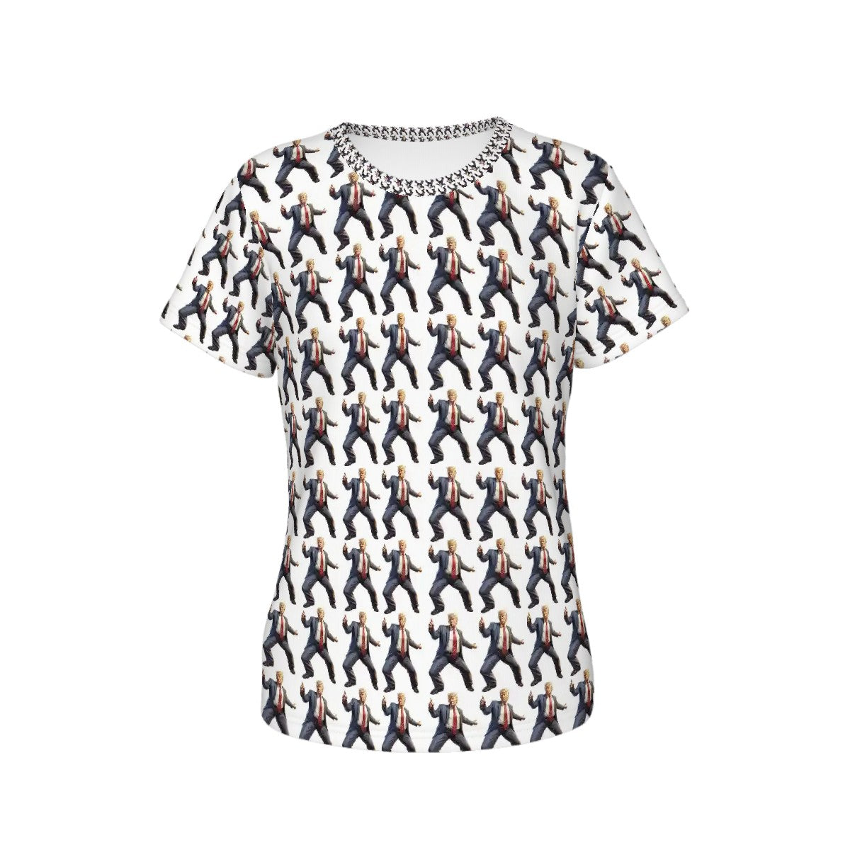 Donald Trump, MAGA, Designs (15) Women’s Polyester Short Sleeve T-Shirt