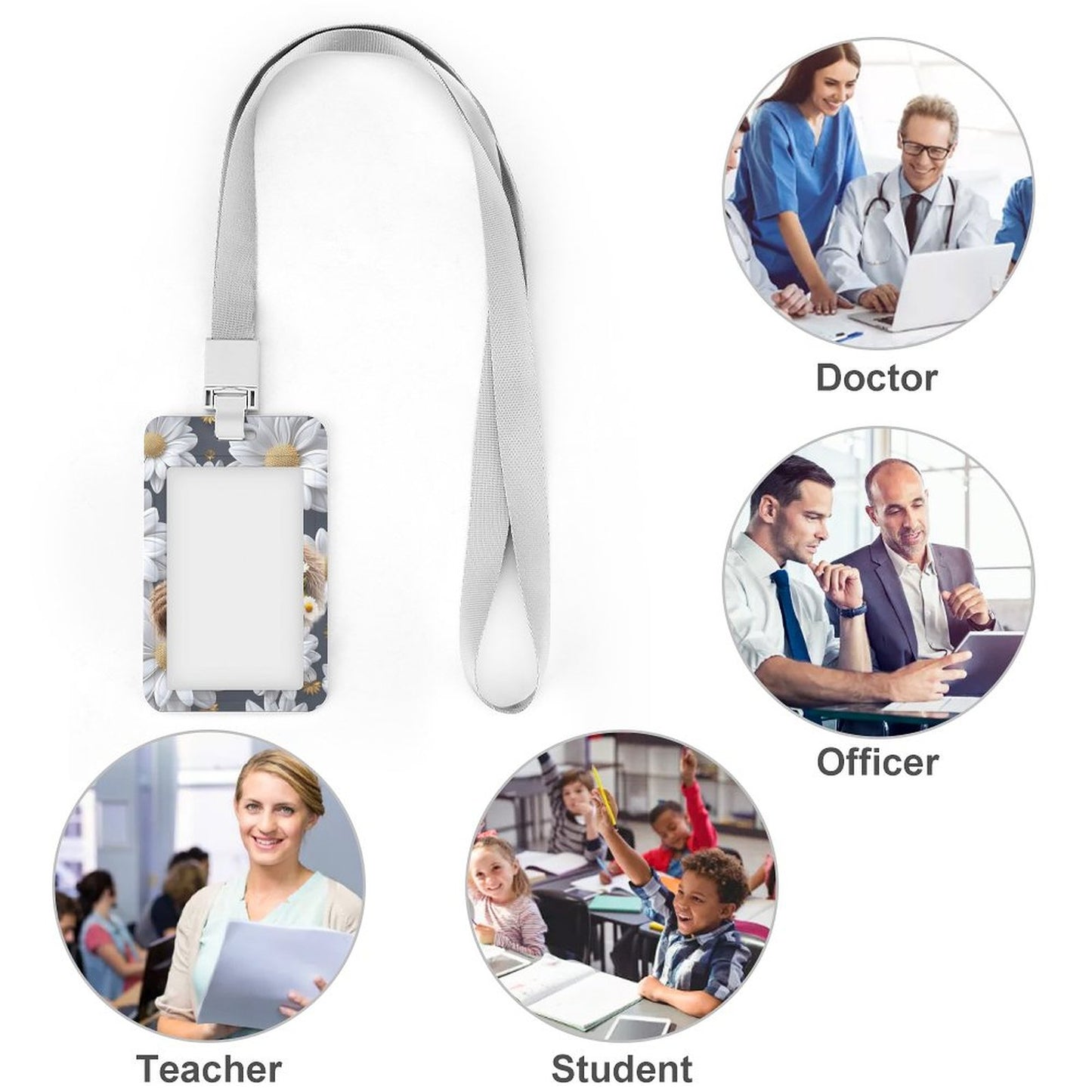 Durable Double Sided Badge Holder
