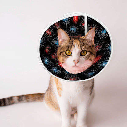 Spider Webs, Pet Elizabethan, Pet Medical Collar