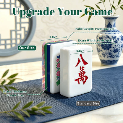Sasquatch Rainbow Dress Chinoiserie Chic American Mahjong Tiles