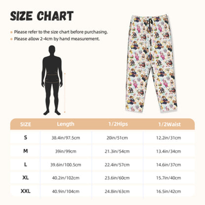 20 Donald Trump Cartoon Designs, Women's Pajama Pants with Pockets