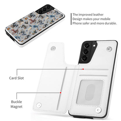 Awesome Designs - Samsung  S21 Ultra, Phone Case / Flip Cover Wallet